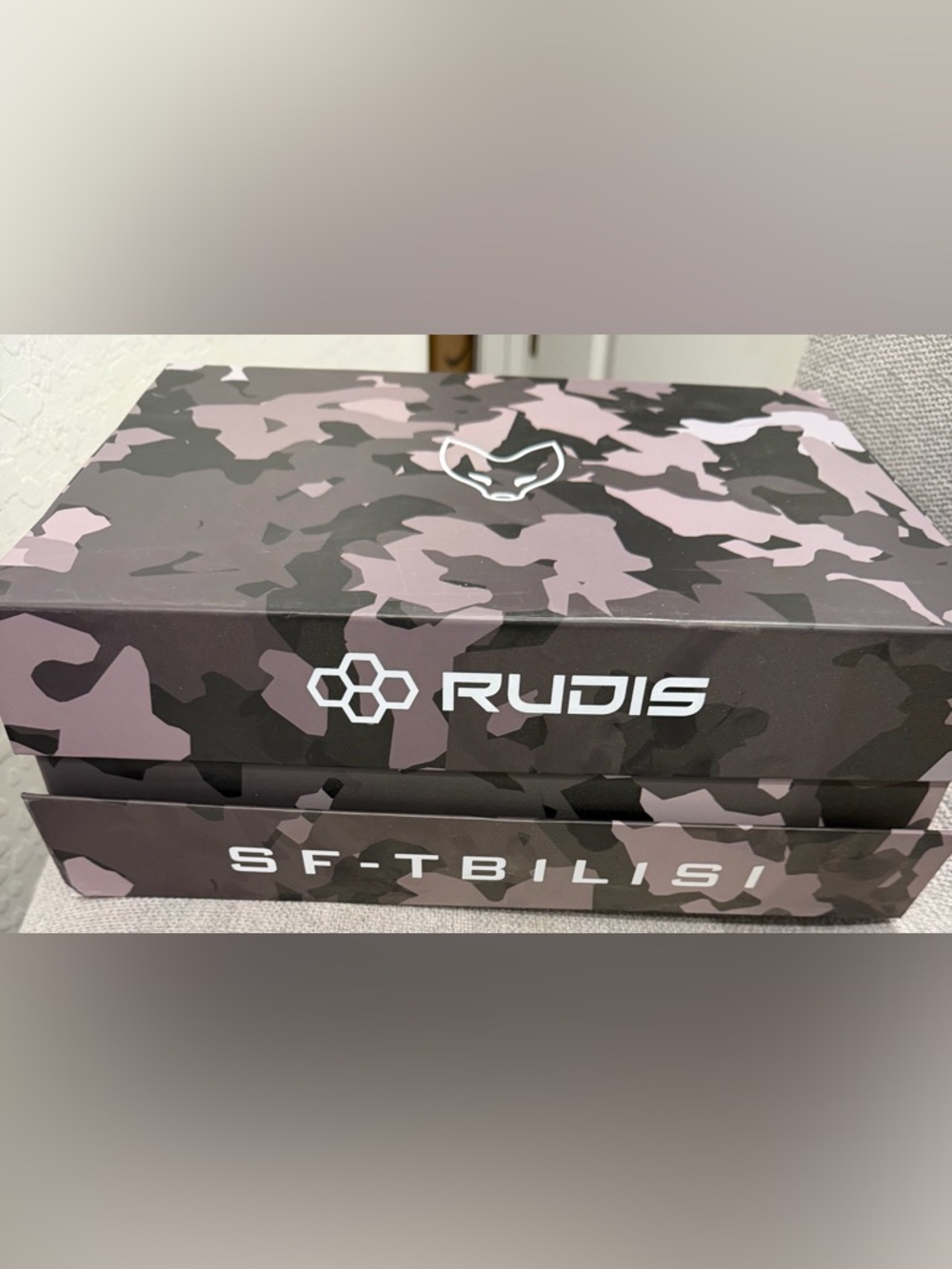 Rudis SF-Tbilisi Wrestling Shoes -Like New- Black on White - Picture 8 of 9